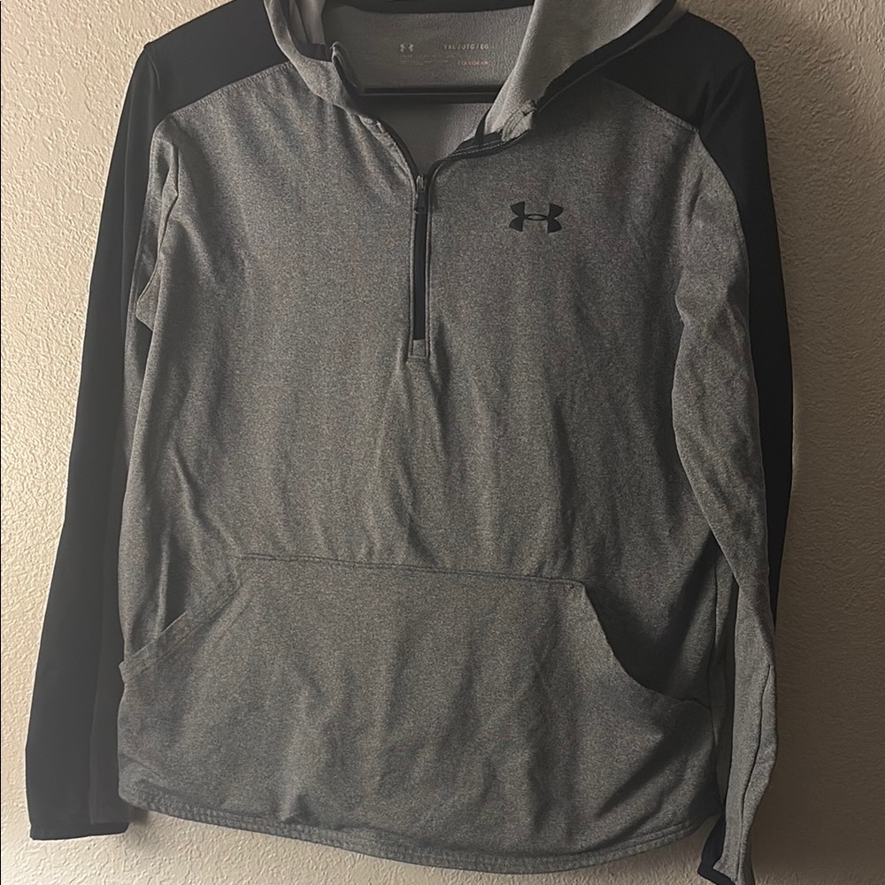 Under Armour Gray and Black Hoodie